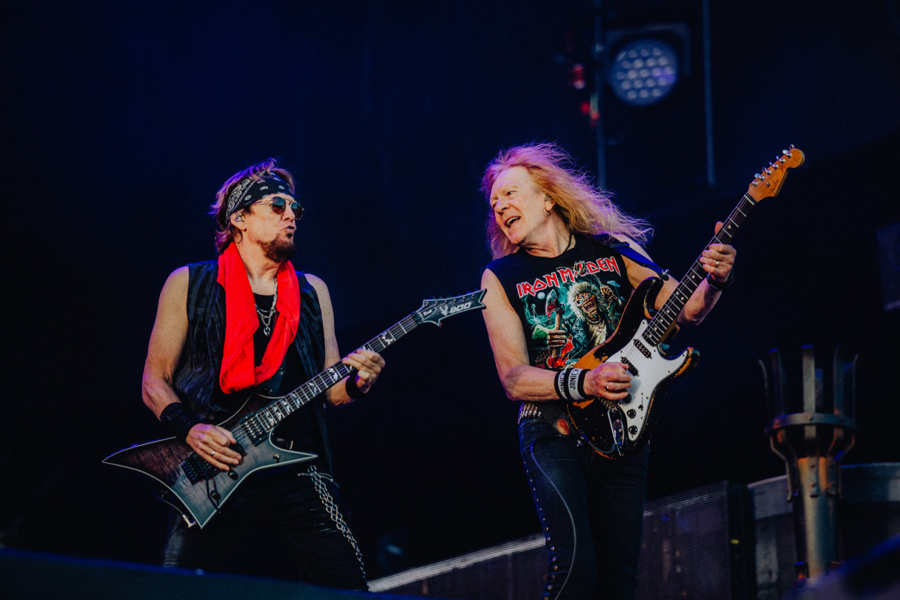 90.000 Fans und das Gelände ist brechend voll:  Volbeat, Electric Callboy, Papa Roach, Marteria, Within Temptation, Mastodon u.v.a. – Iron Maiden.