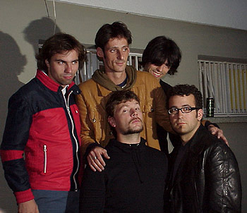 Gruppenbild ohne Dame