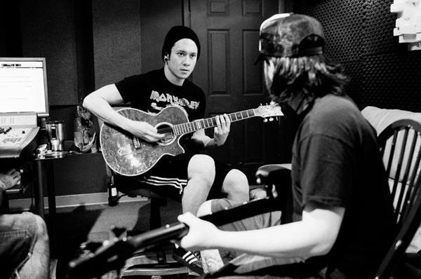 Matt Heafy und Kollege.