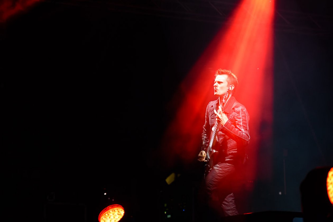 Muse, The Libertines, Bad Religion u.a. gratulieren zum Festivaljubiläum im Bodenseestadion. – Muse.