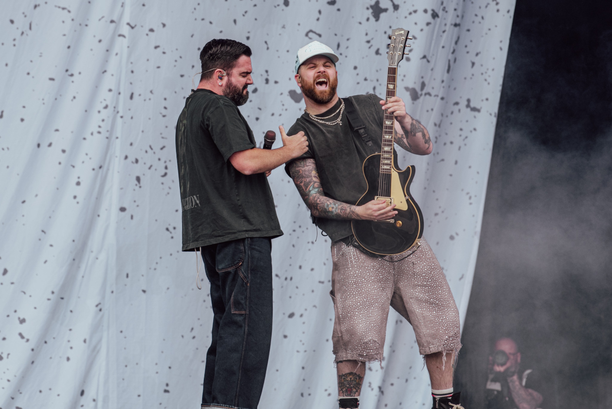 The Prodigy, Biffy Clyro, Weezer, House Of Protection, A Day To Remember u.a. begeistern das Zeppelinfeld. – A Day To Remember.