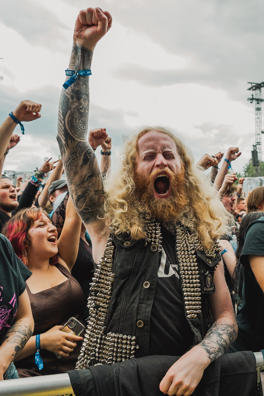 Linkin Park, Limp Bizkit, Papa Roach u.a. stehen in den Startlöchern. – Er steht jedes Jahr in der Frontrow.