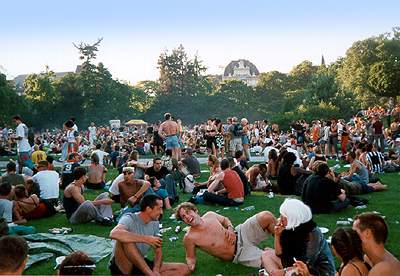 Street Parade 2000 – Chill out am Nachmittag
