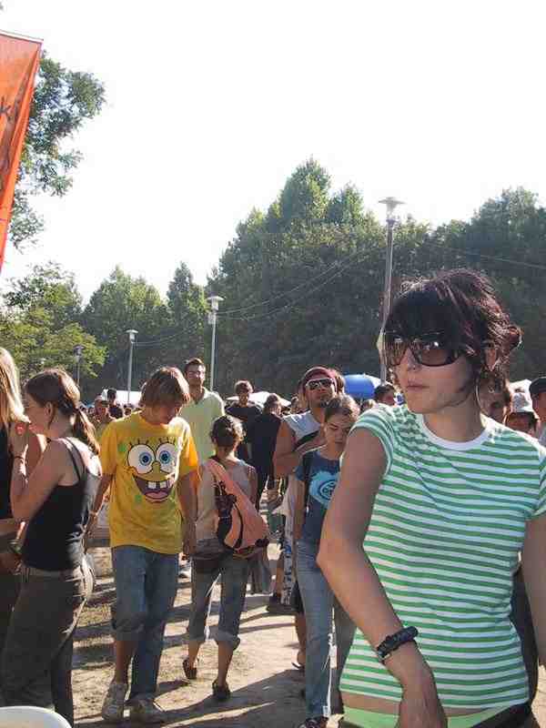 Sziget – Lustige Fans in Sziget.