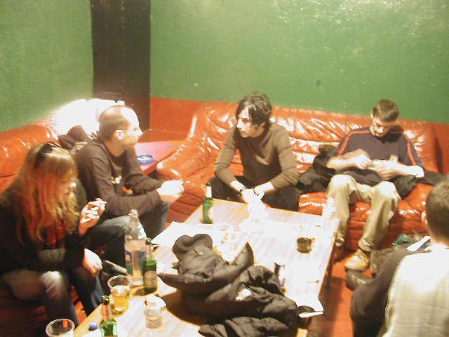 Die Warlocks-Bande beim relaxen ...