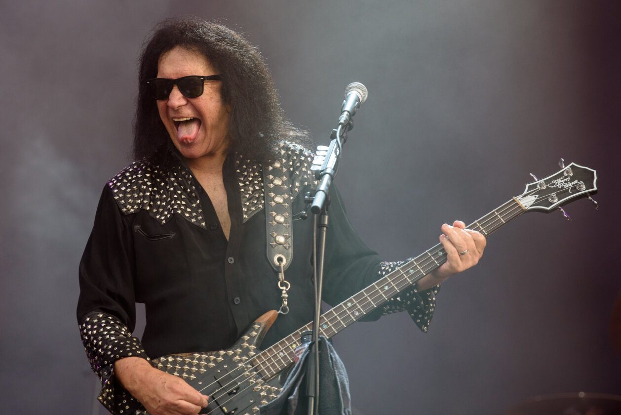 Gene Simmons, Blind Guardian u.a. läuten das Wacken-Wochenende ein. – Gene Simmons ohne Make -up.