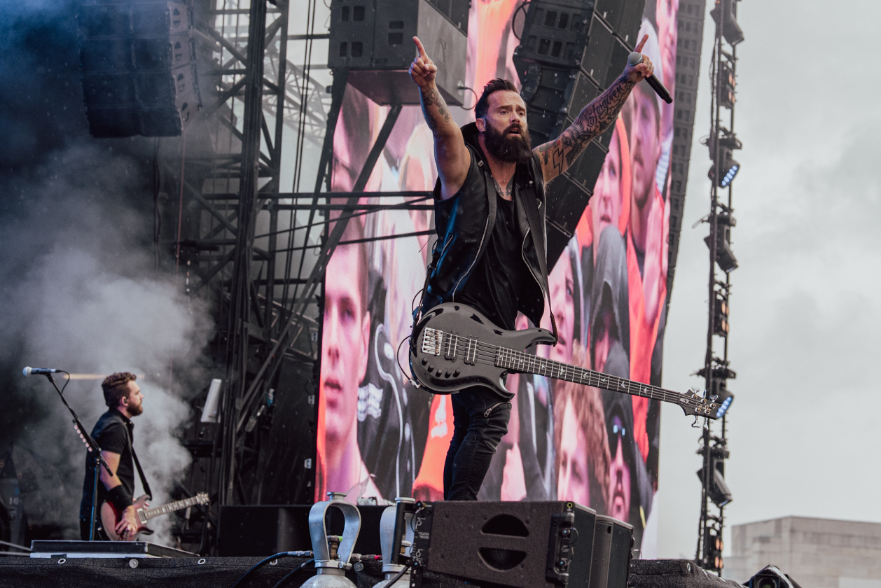 Über 88.000 Fans feiern bei strömendem Regen hochkarätige Acts wie Slipknot, Bring Me The Horizon u.v.m – Skillet.