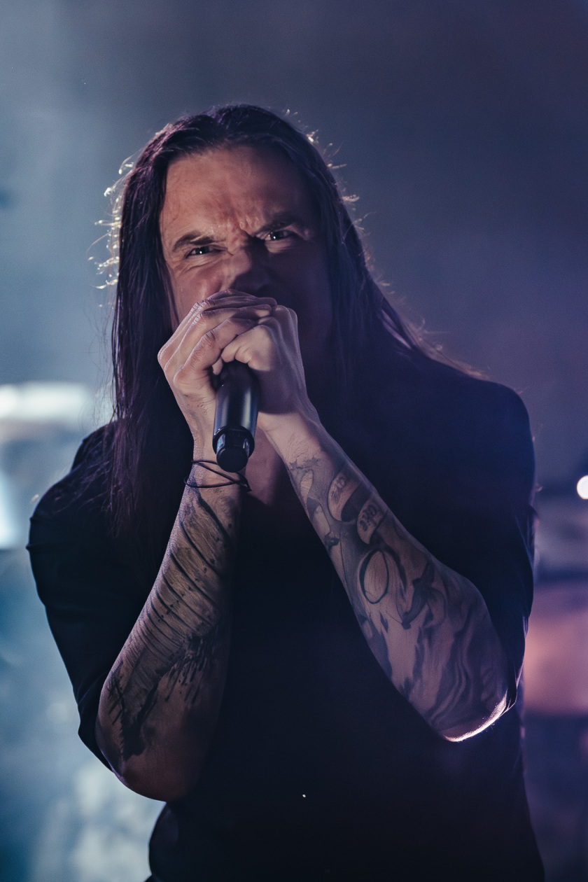 Heaven Shall Burn – Metalcore/Melodic Death Metal pur: Sänger Marcus Bischoff und Band live. – Marcus Bischoff.