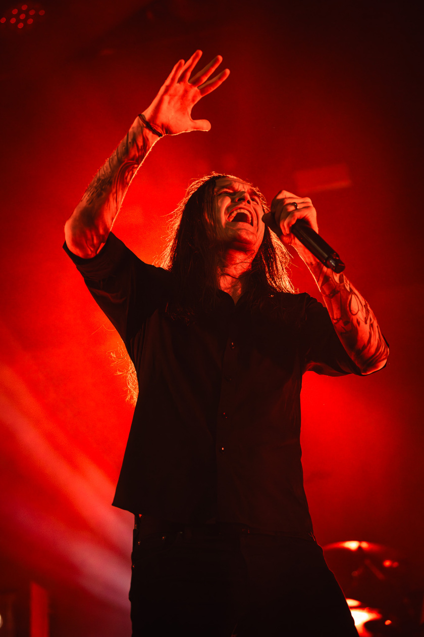 Heaven Shall Burn – Metalcore/Melodic Death Metal pur: Sänger Marcus Bischoff und Band live. – Marcus Bischoff.