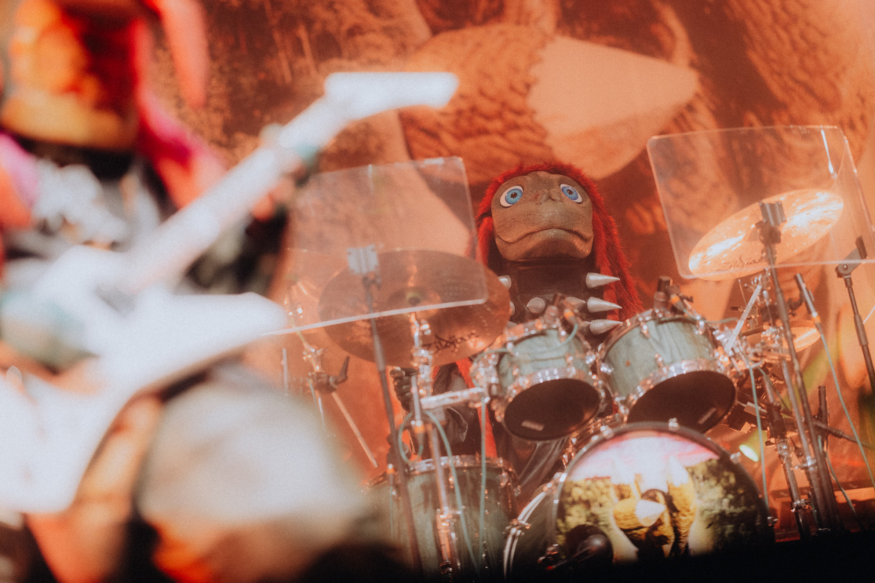 Auf  "Pommesgabel Reload" Tour. – Heavysaurus.
