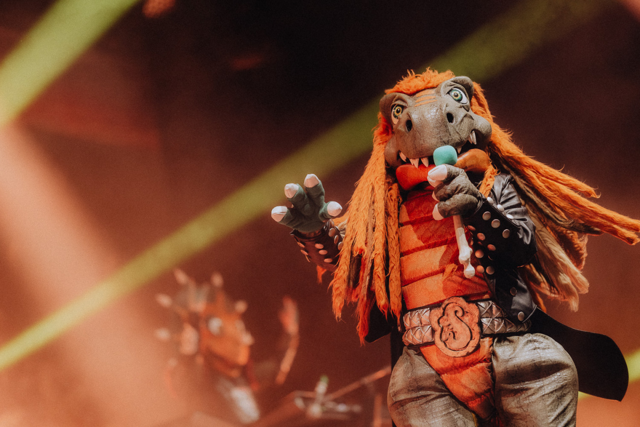 Auf  "Pommesgabel Reload" Tour. – Heavysaurus.
