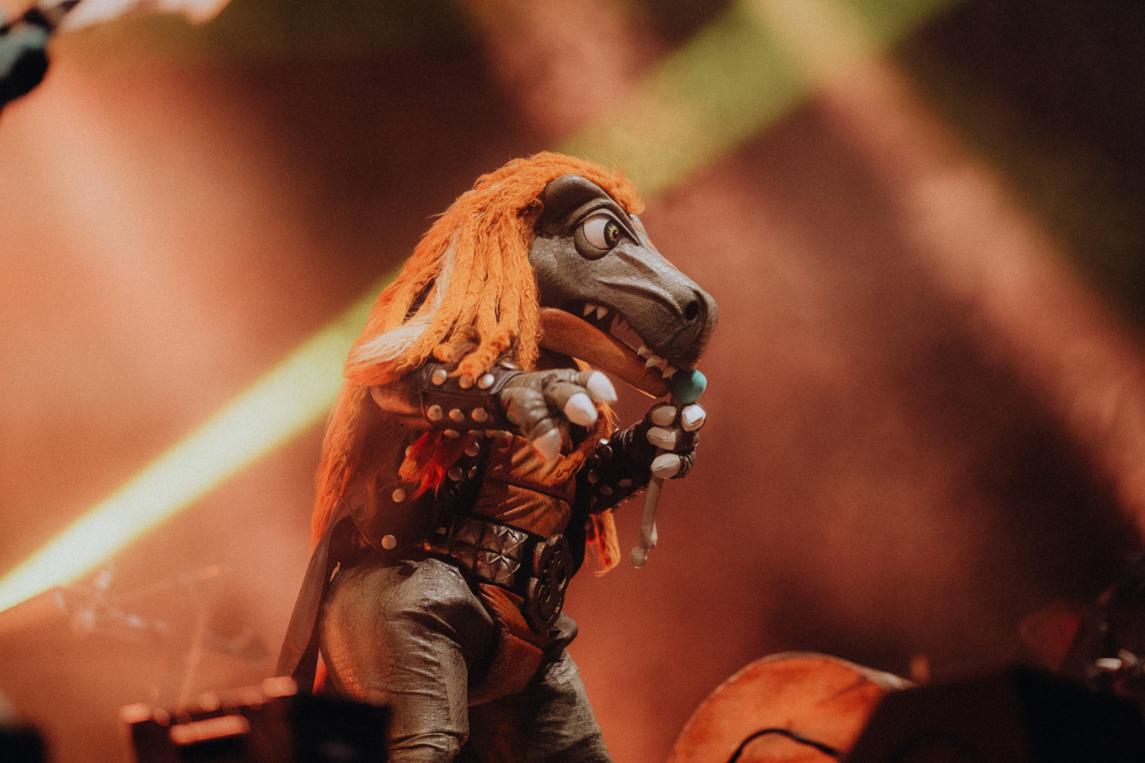 Auf  "Pommesgabel Reload" Tour. – Heavysaurus.