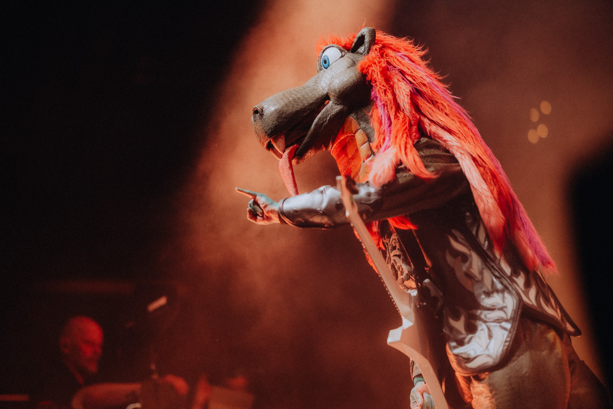 Auf  "Pommesgabel Reload" Tour. – Heavysaurus.