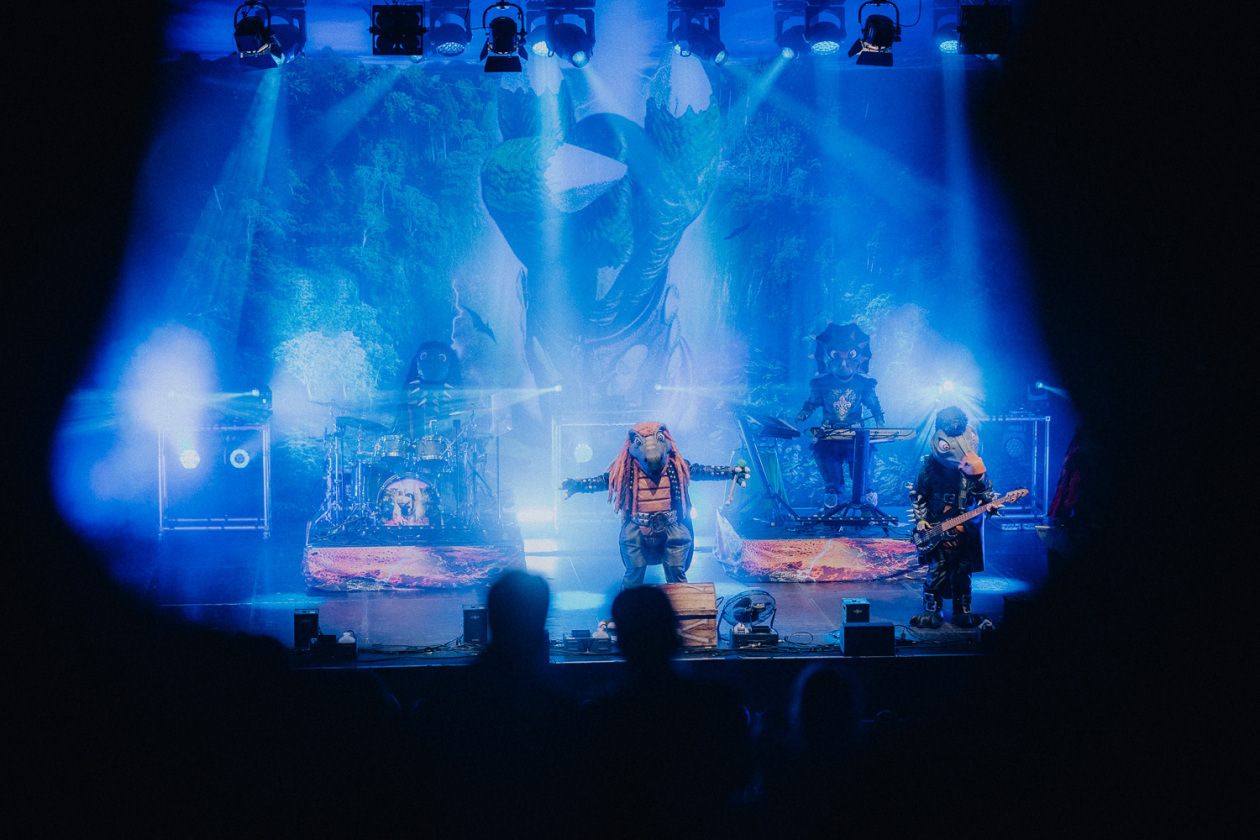 Auf  "Pommesgabel Reload" Tour. – Heavysaurus.