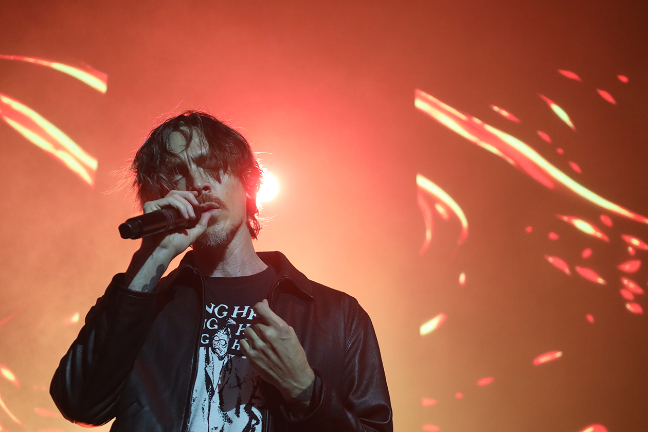 Incubus – Vor ausverkauftem Haus spielen die Alternative Rocker "Morning View" von 2001 komplett. – Fühlt es immer noch: Brandon Boyd.