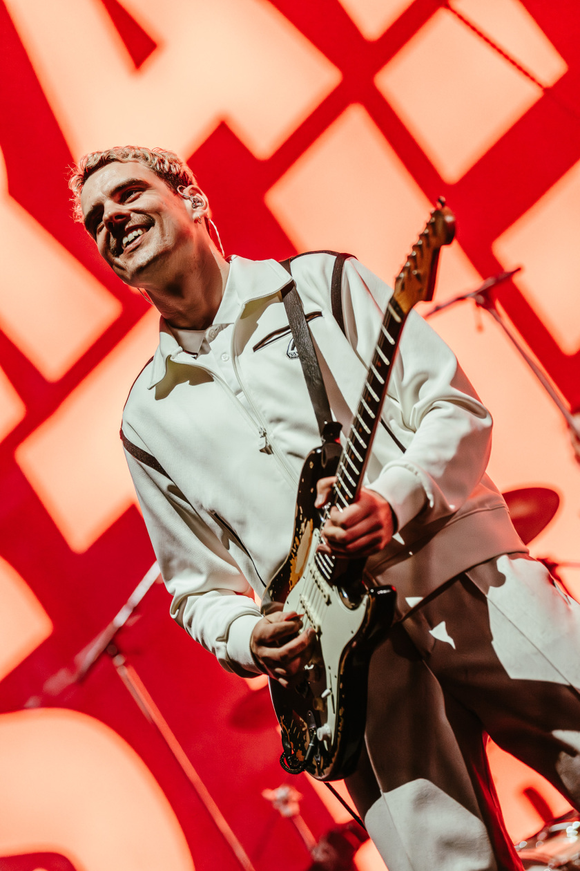 Gastspiel in der Hauptstadt: Kraftklub mit Tokio Hotel, Domiziana und Blond live. – Karl Schumann.