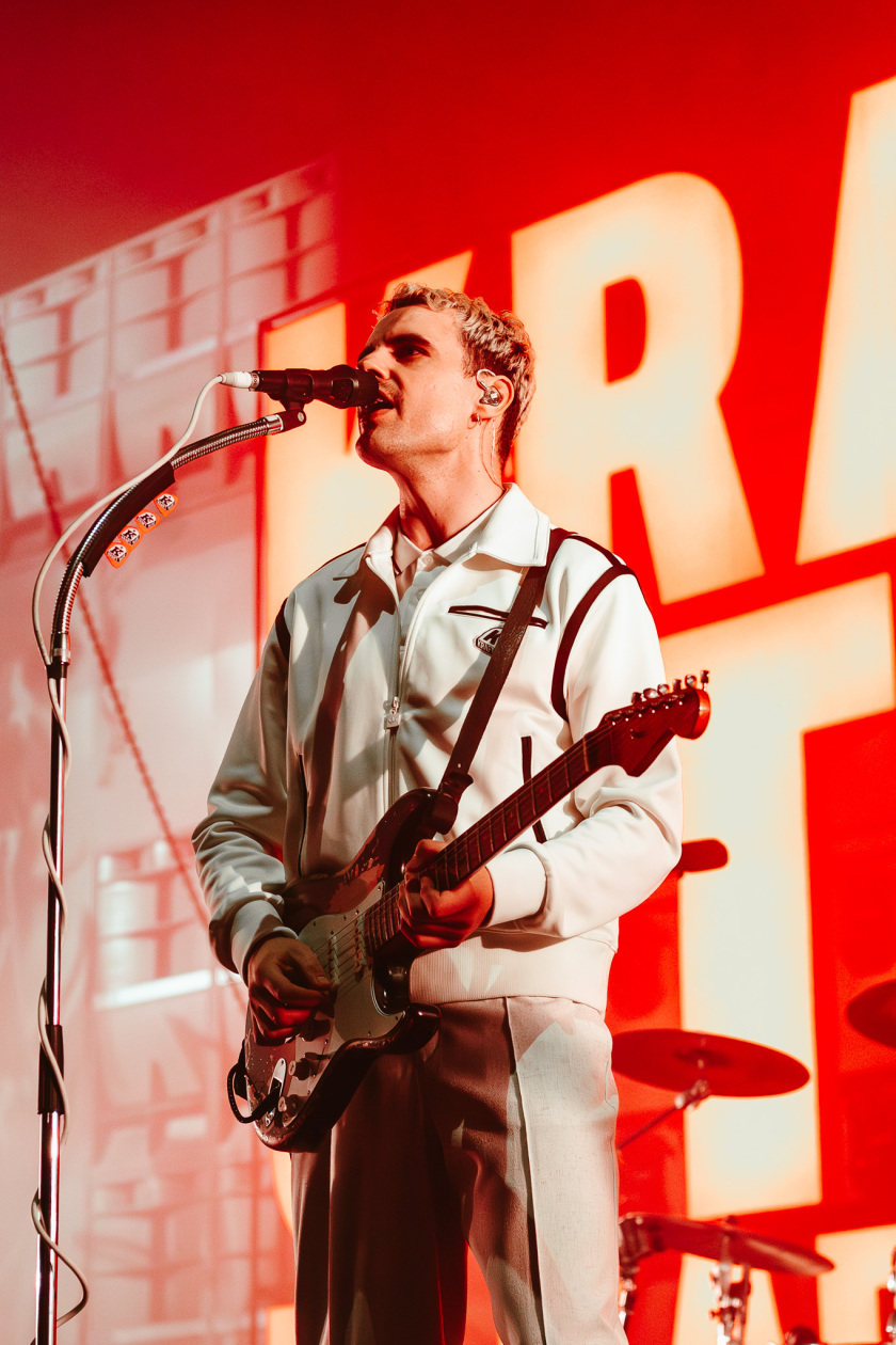 Gastspiel in der Hauptstadt: Kraftklub mit Tokio Hotel, Domiziana und Blond live. – Karl Schumann.