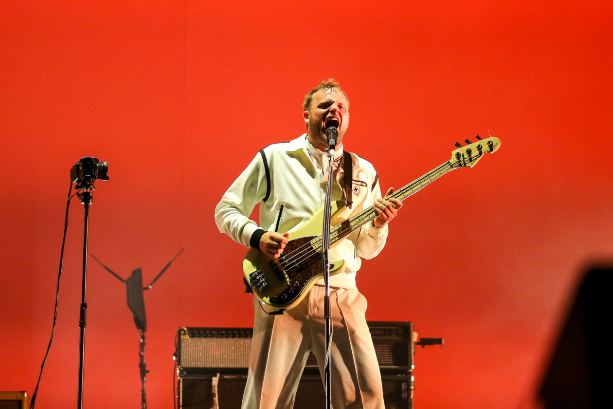 Die Chemnitzer waren einer der Festivalacts, auf die alle gewartet hatten. – Kraftklub.