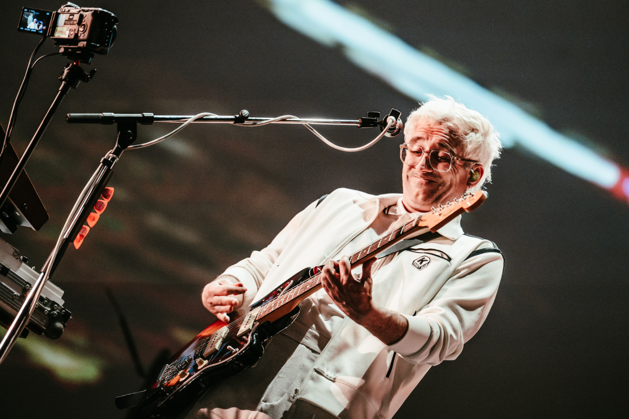 Die Chemnitzer waren einer der Festivalacts, auf die alle gewartet hatten. – Kraftklub.