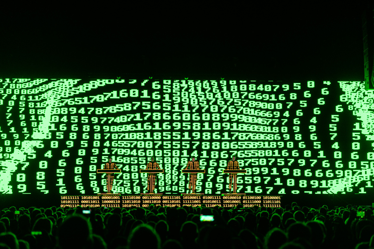 Ralf Hütter und Kollegen spielten im Rahmen ihrer Multimedia Tour 2025 zwei Gigs in der Hauptstadt. – Kraftwerk.