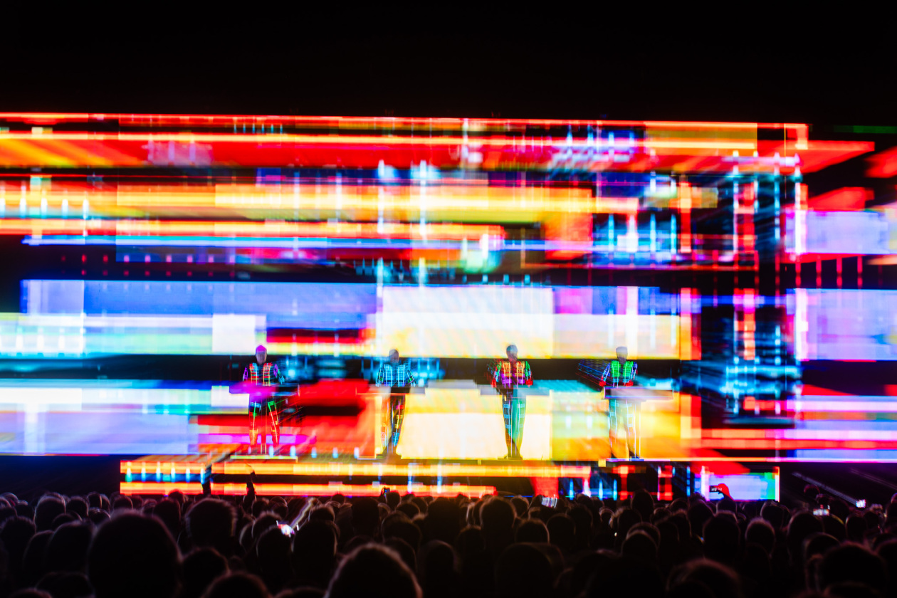 Ralf Hütter und Kollegen spielten im Rahmen ihrer Multimedia Tour 2025 zwei Gigs in der Hauptstadt. – Kraftwerk.