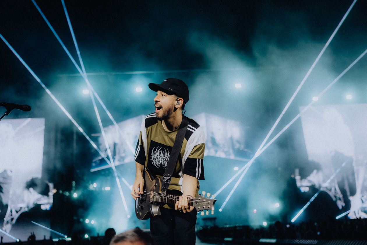 Linkin Park – Mike Shinoda und Emily Armstrong begeistern die Fans. – Mike Shinoda.