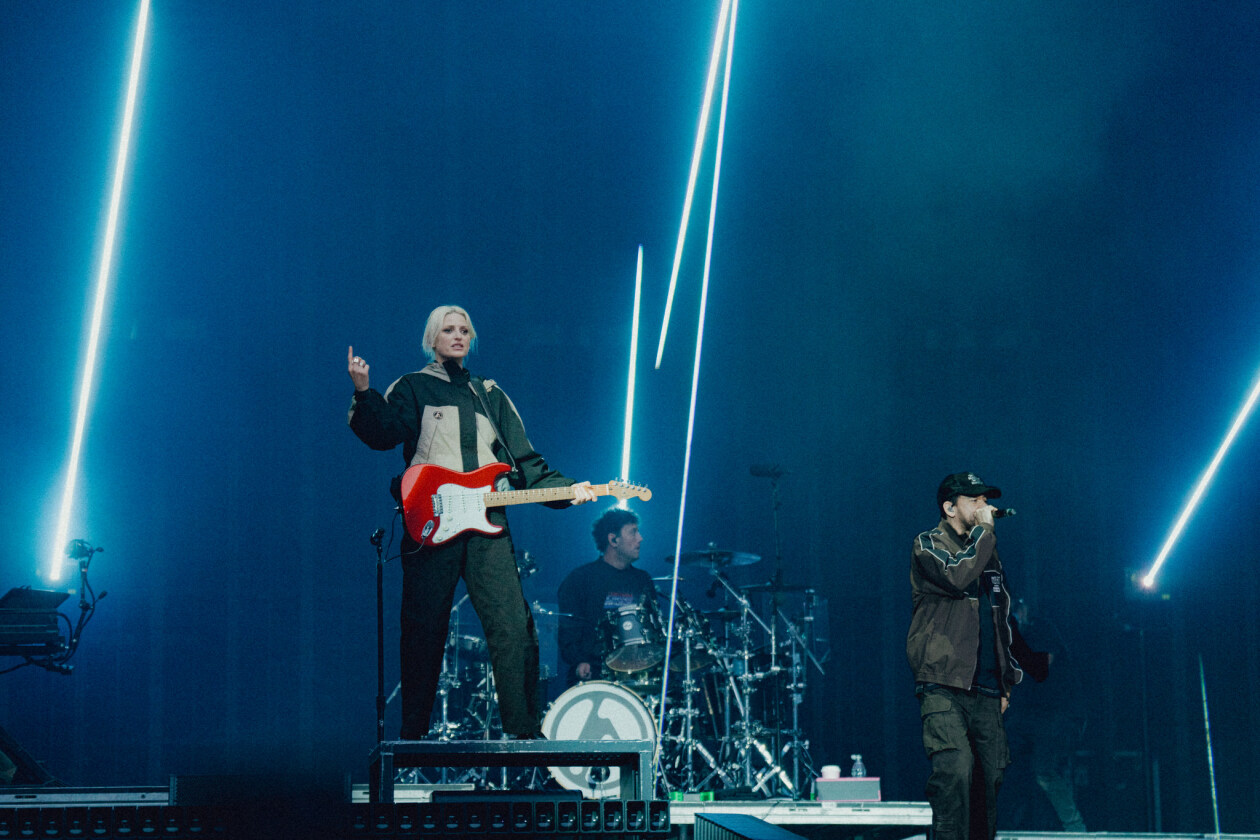 Mike Shinoda, Emily Armstrong und Co. verkauften zweimal das Münchner Fußballstadion aus. – Linkin Park.