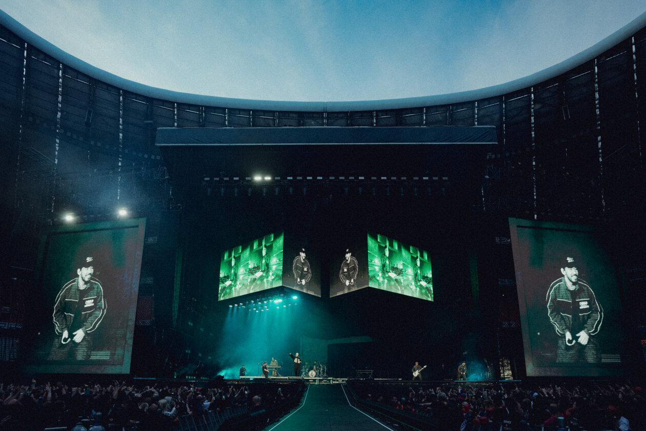 Mike Shinoda, Emily Armstrong und Co. verkauften zweimal das Münchner Fußballstadion aus. – Linkin Park.