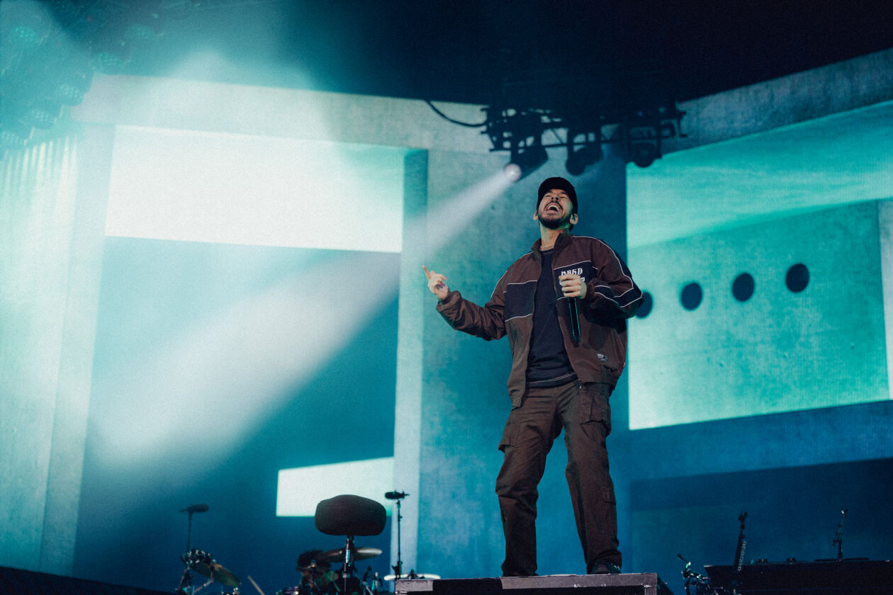 Linkin Park – Mike Shinoda, Emily Armstrong und Co. verkauften zweimal das Münchner Fußballstadion aus. – Mike.