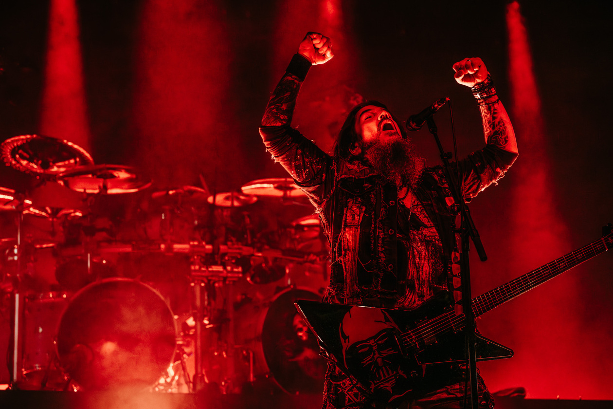 Ein Abend mit ... dem aktuellen Album "Unatøned": Rob Flynn und Band in der Hauptstadt. – Machine Head.