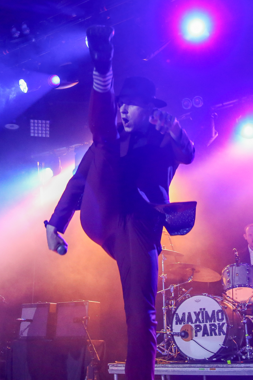 Maximo Park – Jubel in der Hansestadt: die britischen Indierock-Veteranen um Paul Smith live. – Paul Smith.