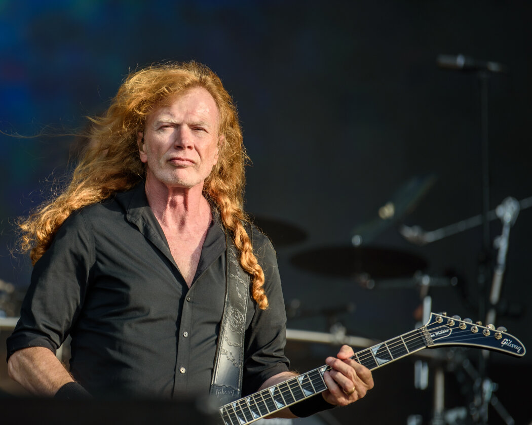 Megadeth – Als Dave Mustaine und Co. die Bühne betreten, geht Wacken steil. – Dave Mustaine.
