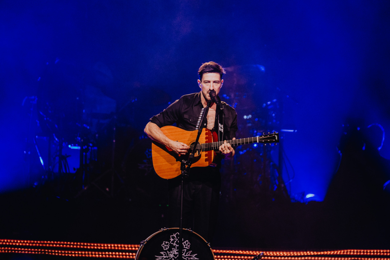 Mumford & Sons – Auf den großen Bühnen zuhause: 	Marcus Mumford, Ted Dwane, Ben Lovett und Band. – Marcus Mumford.