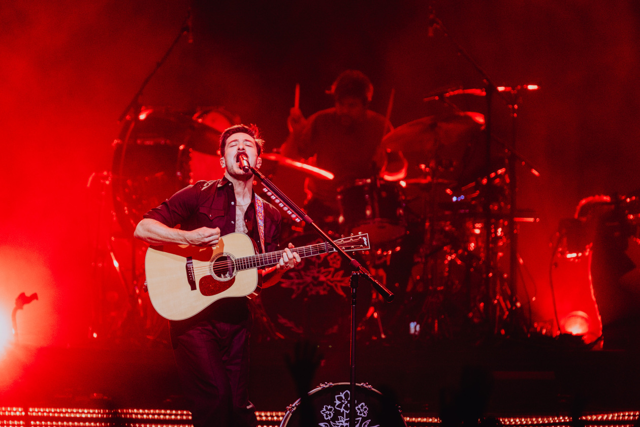 Mumford & Sons – Auf den großen Bühnen zuhause: 	Marcus Mumford, Ted Dwane, Ben Lovett und Band. – Marcus Mumford.