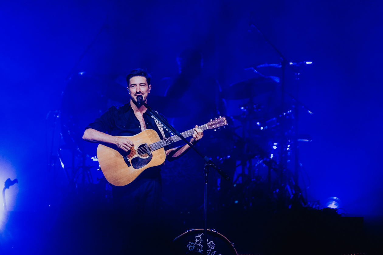 Mumford & Sons – Auf den großen Bühnen zuhause: 	Marcus Mumford, Ted Dwane, Ben Lovett und Band. – Marcus Mumford.