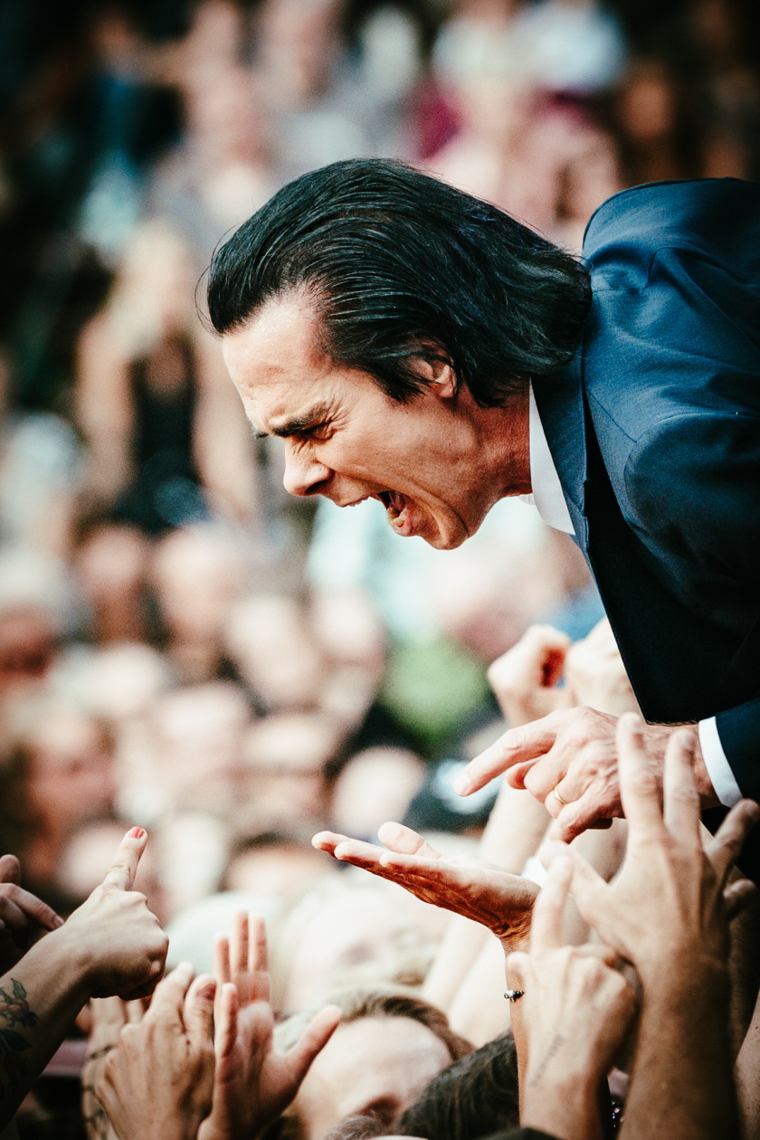 Schuld, Erlösung, Gewalt, Liebe und Tod. Ein Konzert von Nick Cave &amp; The Bad Seeds vergisst man nicht. – Nick Cave.