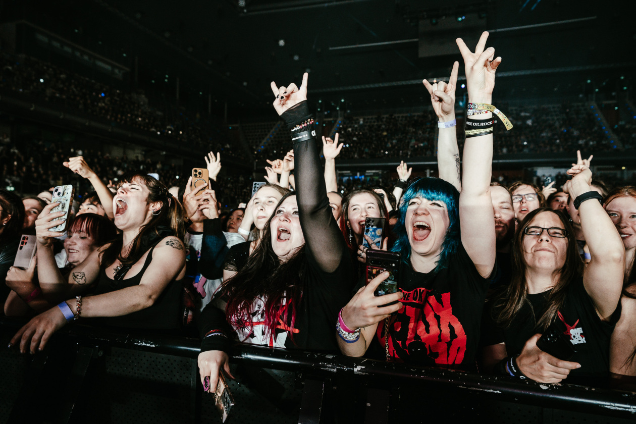 Die J-Rock-Stars aus Tokio begeistern die Hauptstadt. – One OK Rock.