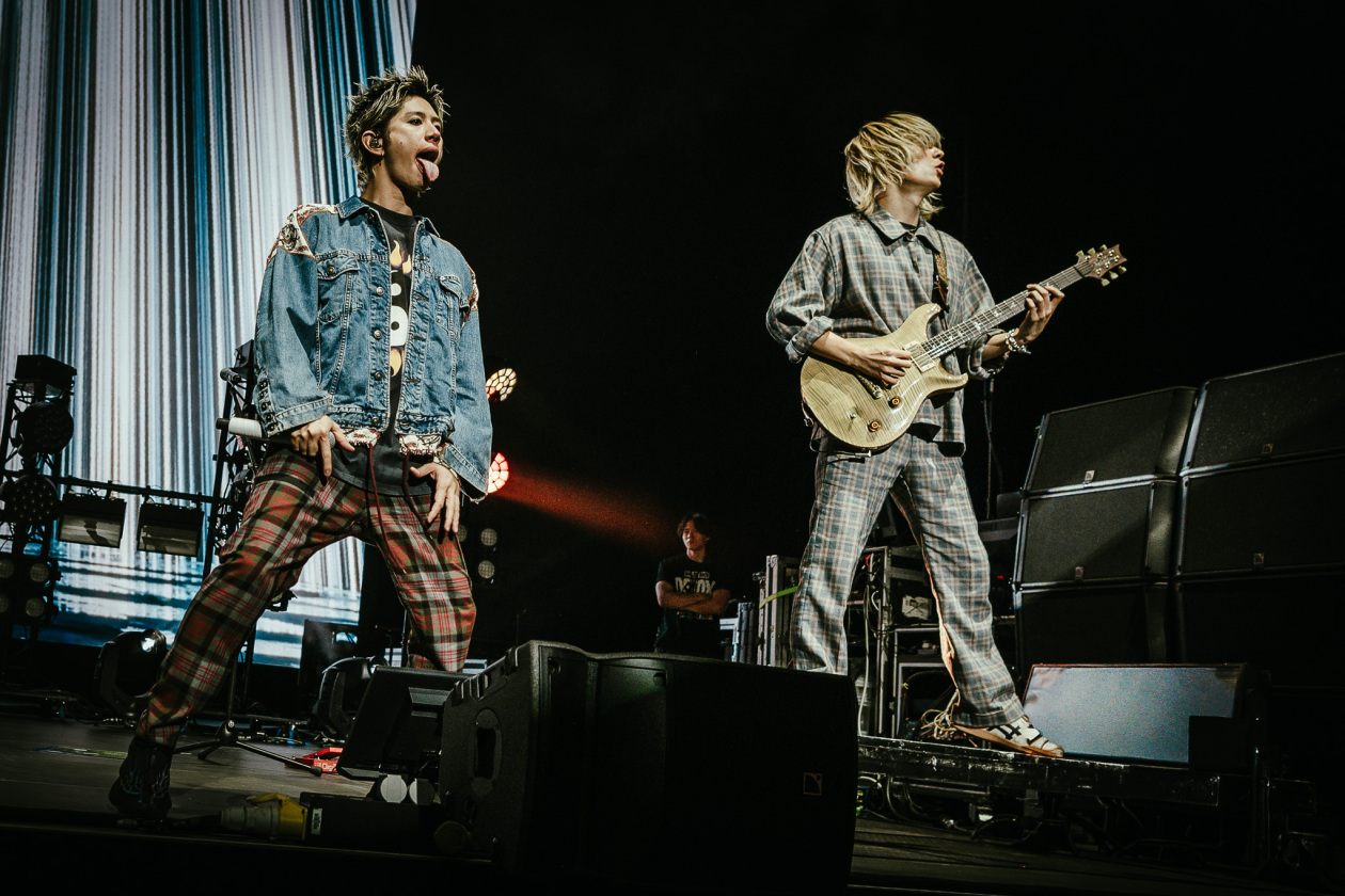 Die J-Rock-Stars aus Tokio begeistern die Hauptstadt. – One OK Rock.
