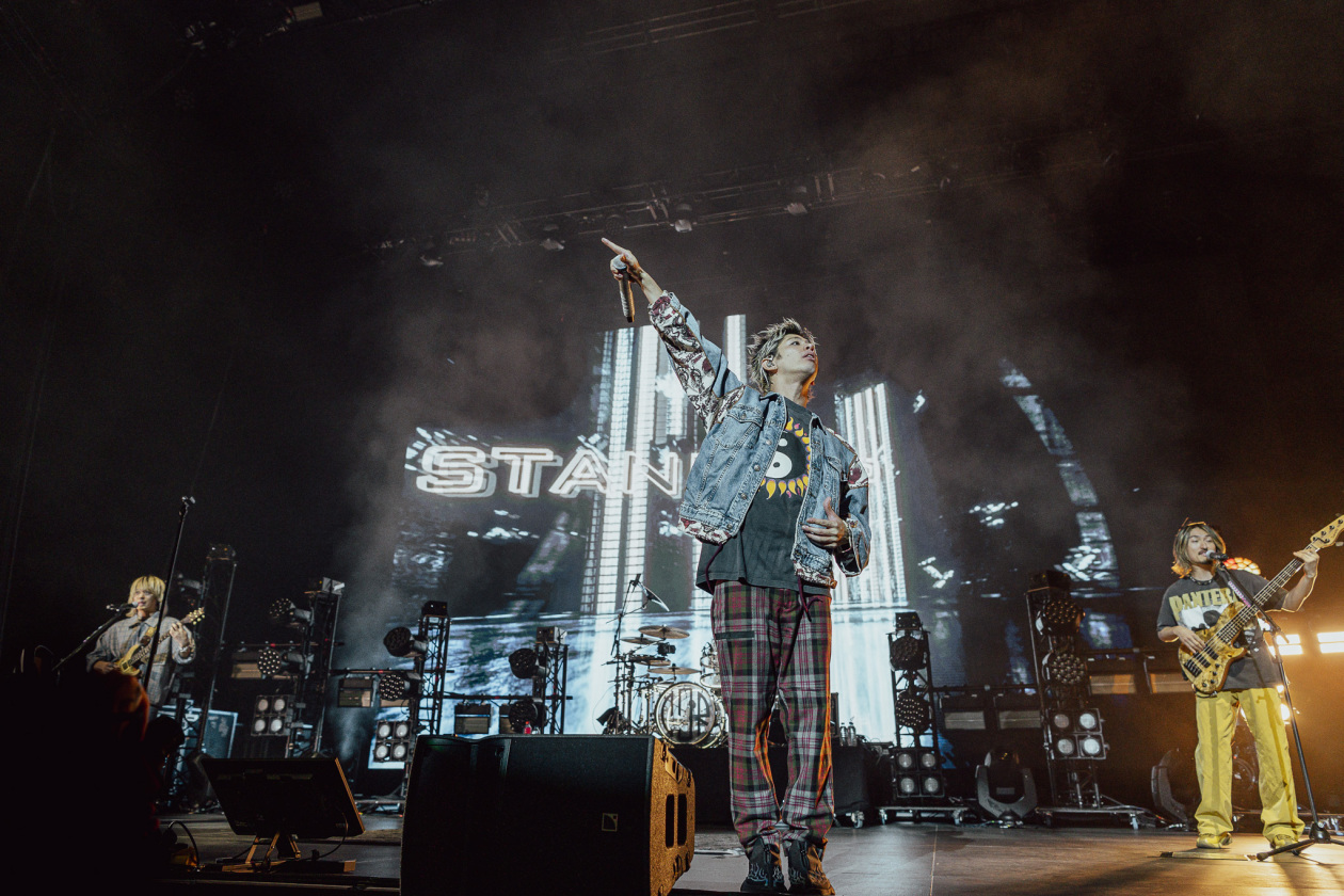 Die J-Rock-Stars aus Tokio begeistern die Hauptstadt. – One OK Rock.