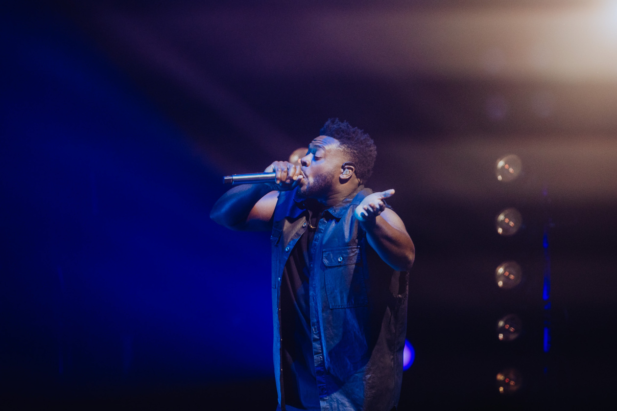 Pentatonix – Das A-cappella-Quintett aus Arlington, Texas auf European Tour 2026. – Kevin Olusola.