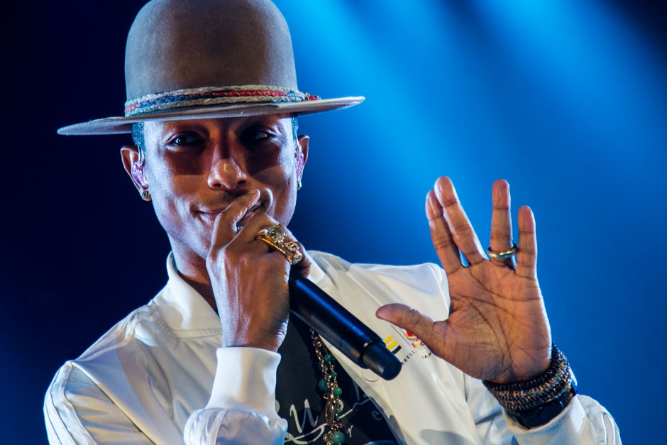 Pharrell Williams – A happy Superstar! – Live long and prosper!
