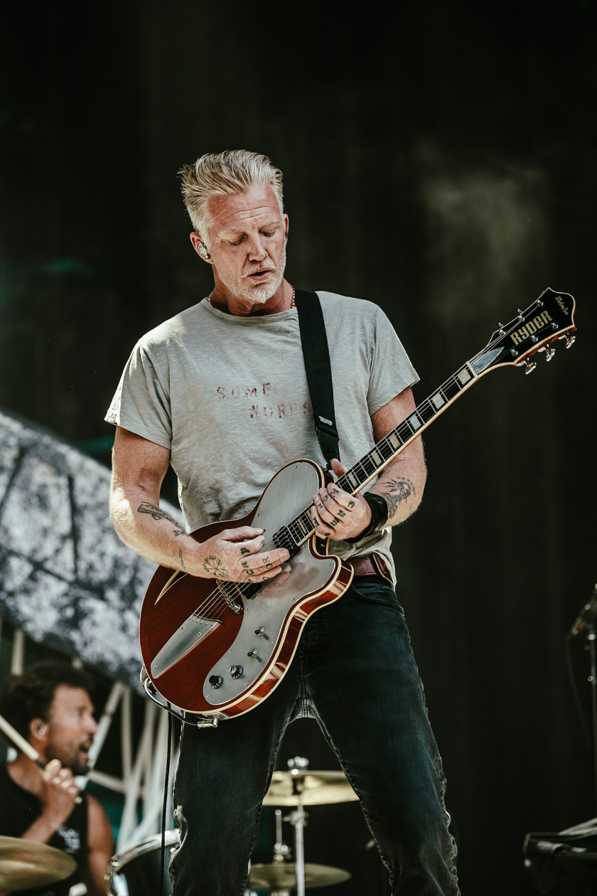 Queens Of The Stone Age – Josh Homme und Band auf Tour mit System Of A Down. – Josh Homme.
