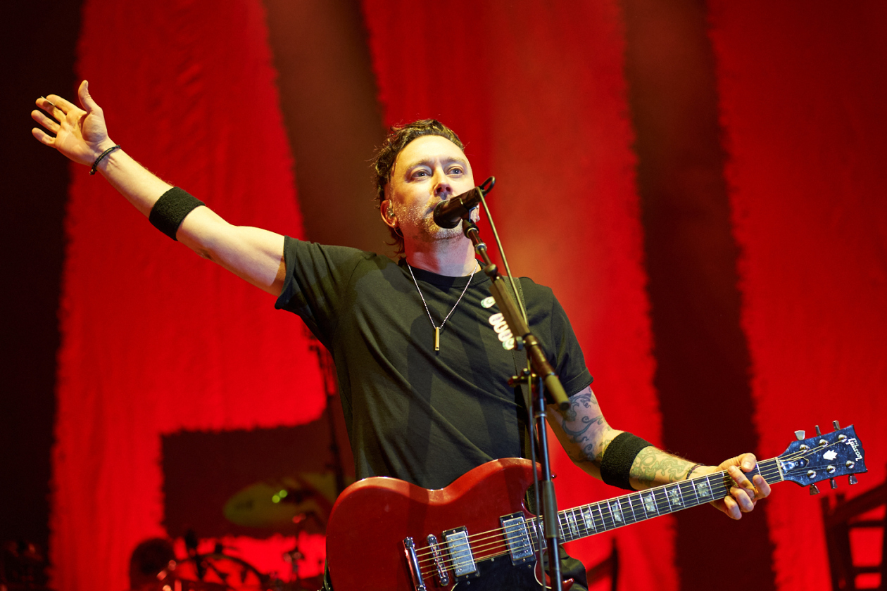 Rise Against – Mit neuer Musik auf Europatour: die Punk/Hardcore-Helden um Tim McIlrath. – Tim McIlrath.