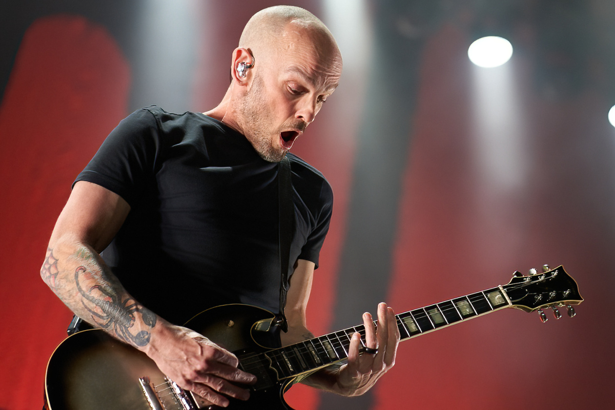 Rise Against – Mit neuer Musik auf Europatour: die Punk/Hardcore-Helden um Tim McIlrath. – Zach Blair..