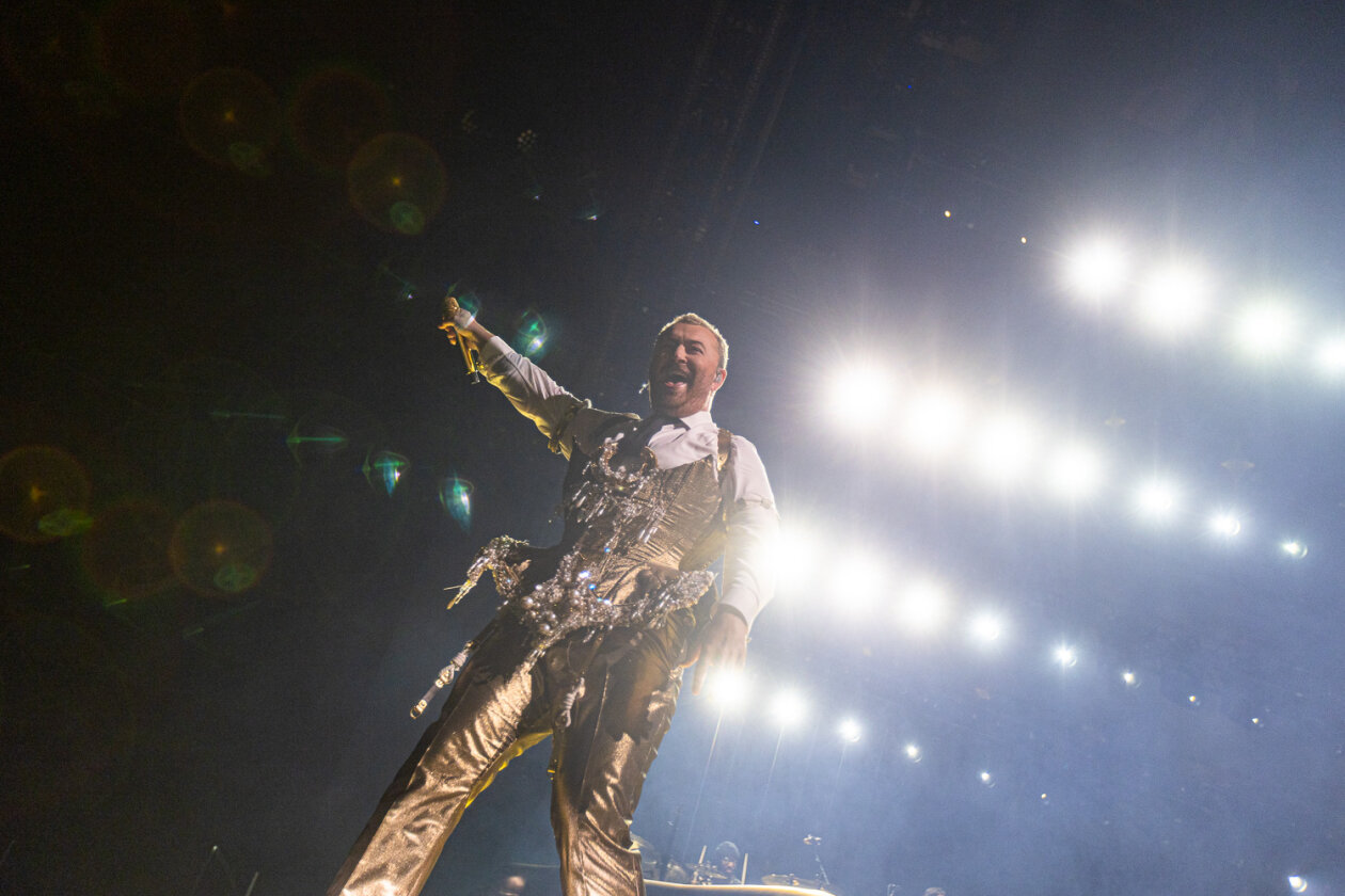 Oscar- und Grammy-gekrönt: Sam Smith auf Stippvisite in der Hauptstadt. – Sam Smith.