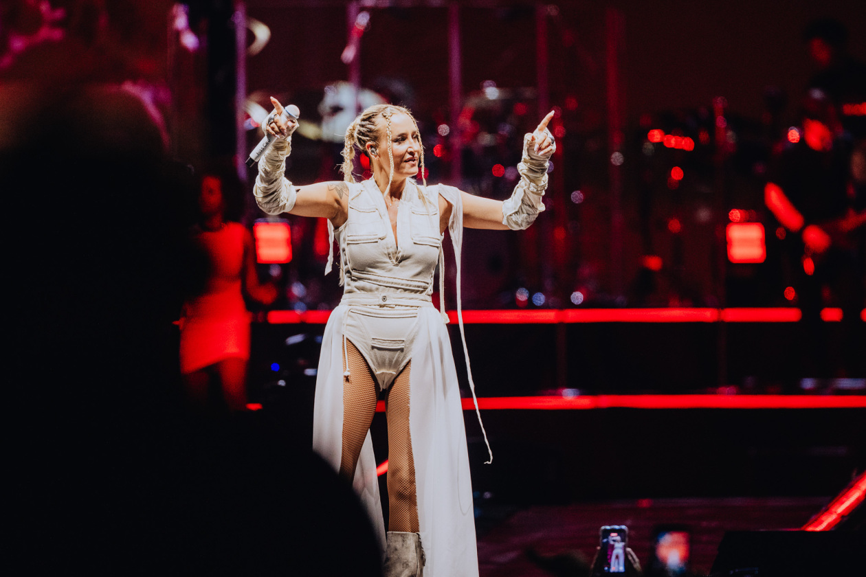 Live-Comeback vor 15.000 Fans. – Sarah Connor.