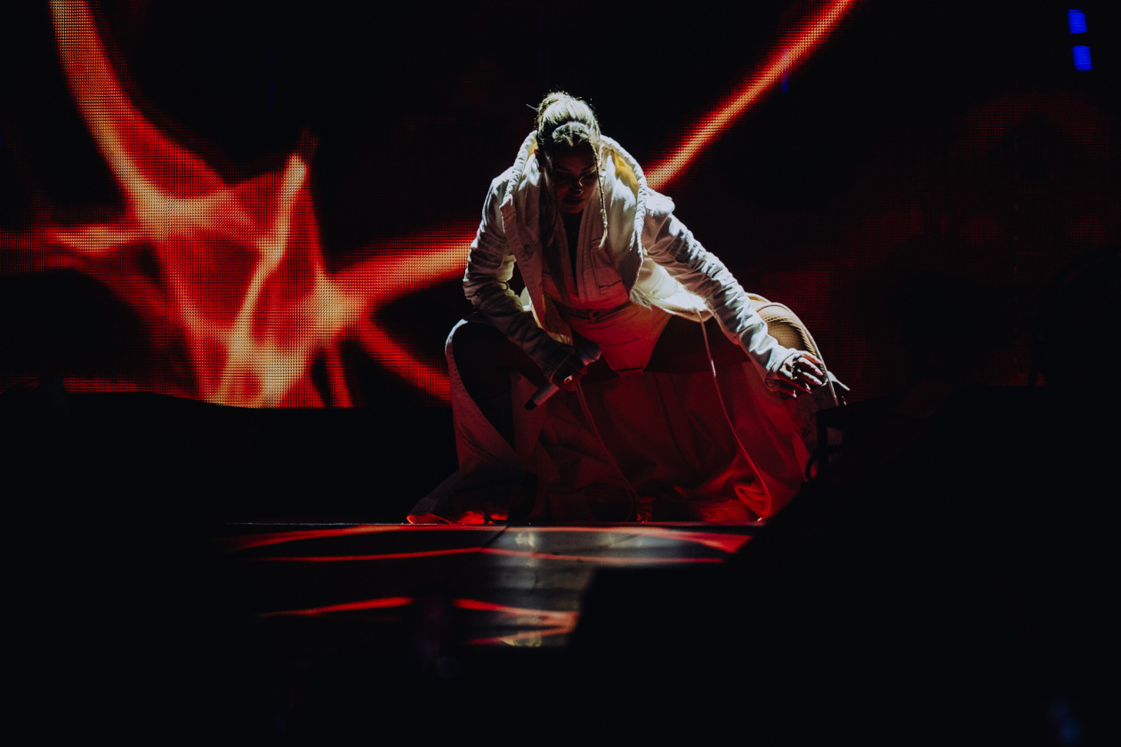 Live-Comeback vor 15.000 Fans. – Sarah Connor.