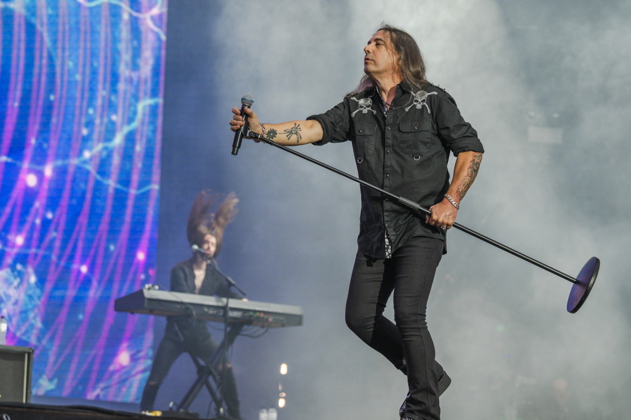 Die US-Metaller aus Tampa, Florida sorgten für ein atmosphärisch dichtes Set. – Savatage.