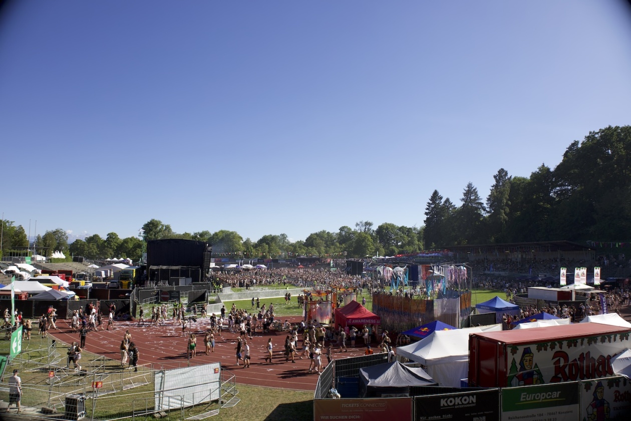 Der erste Tag im Bodenseestadion mit Sean Paul, Blond, Giant Rooks u.a. – Overview Mainstage.