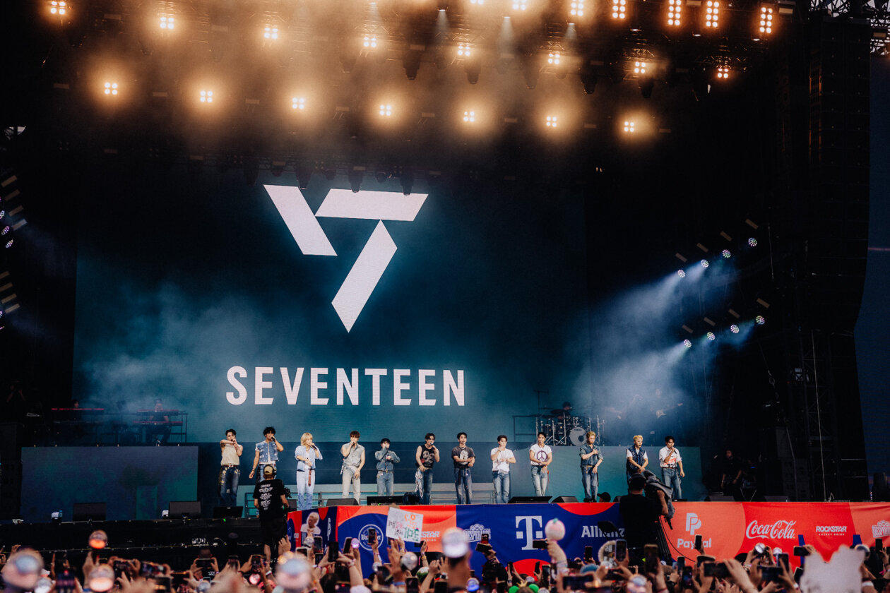 Absoluter Fanalarm beim Europa-Debüt der K-Pop-Stars. – Seventeen.